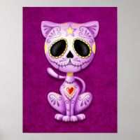 Purple Zombie Sugar Kitten