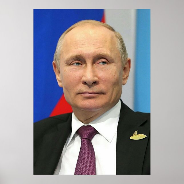 Poster PUTIN Vladimir Vladimirovitch Poutine (Devant)