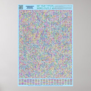 Poster PUZZLE #6 : Groupes d'animaux - Diabolique résolu