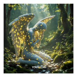 Poster Puzzle de figure angélique fantaisiste mignonne
