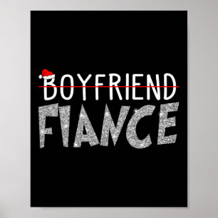 Poster Pyjamas de Noël des Fiancés M