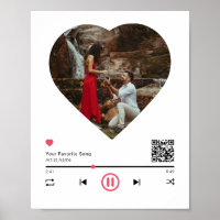 QR Code Toute Chanson Personnalisée Couple Anniver