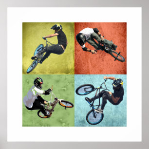 Poster Quad BMX, Copyright Karen J Williams