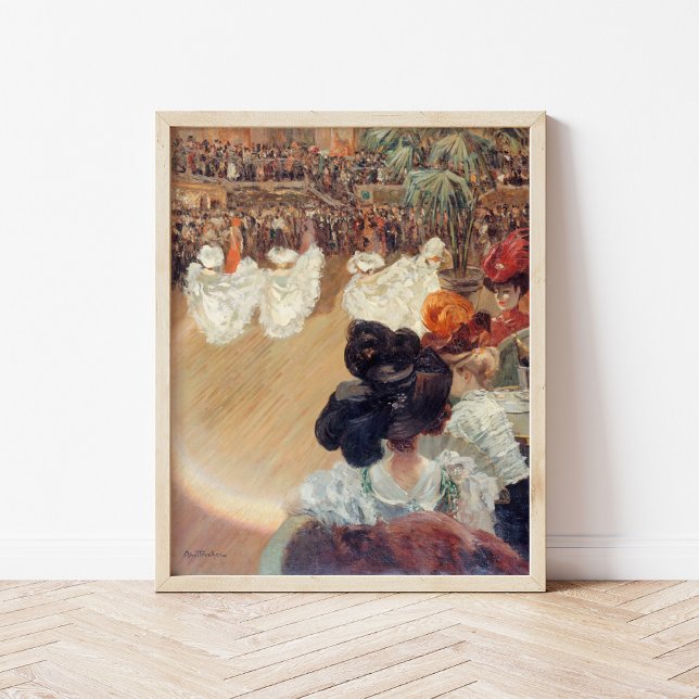 Poster Quadrille au bal Tabarin | Louis Abel-Truchet (Créateur téléchargé)