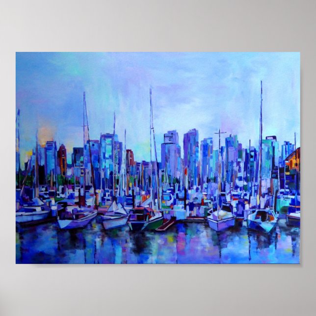 Poster Quai de la baie (Devant)