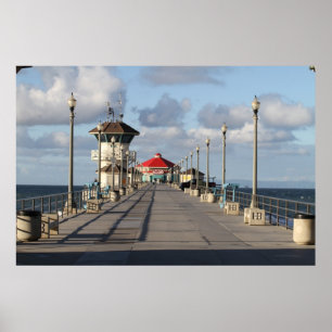 Poster Quai Huntington Beach
