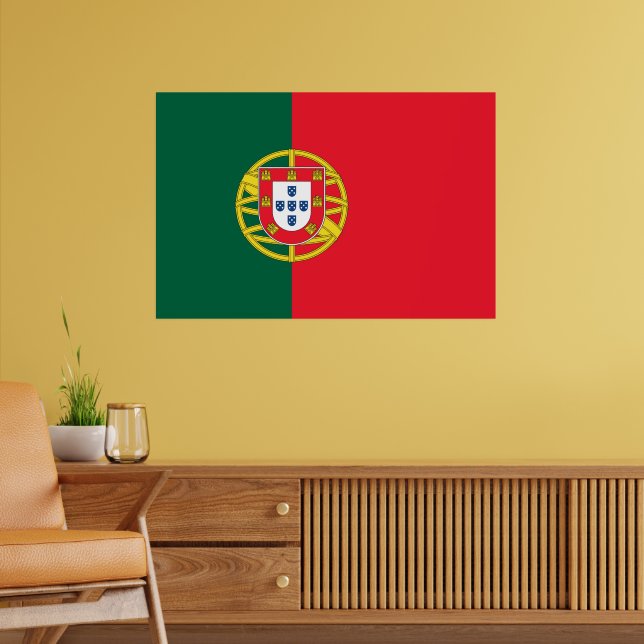 Poster Qualité du drapeau portugais (Salon 2)