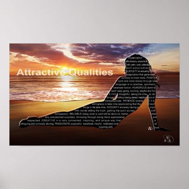 Poster Qualités attractives (Devant)