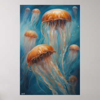 Poster | Quallen | Art