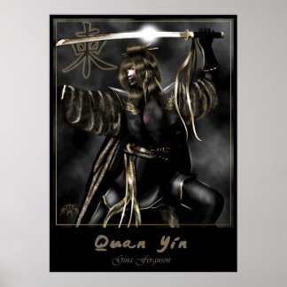 Poster Quan Yin - Nouveau