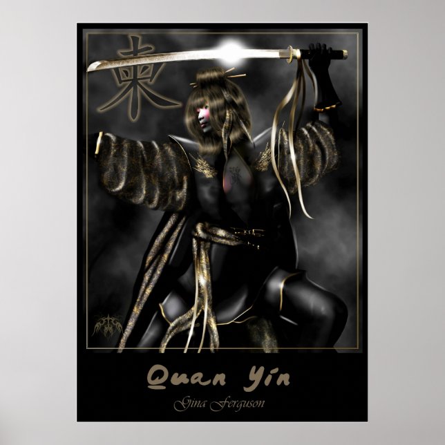 Poster Quan Yin - Nouveau (Devant)