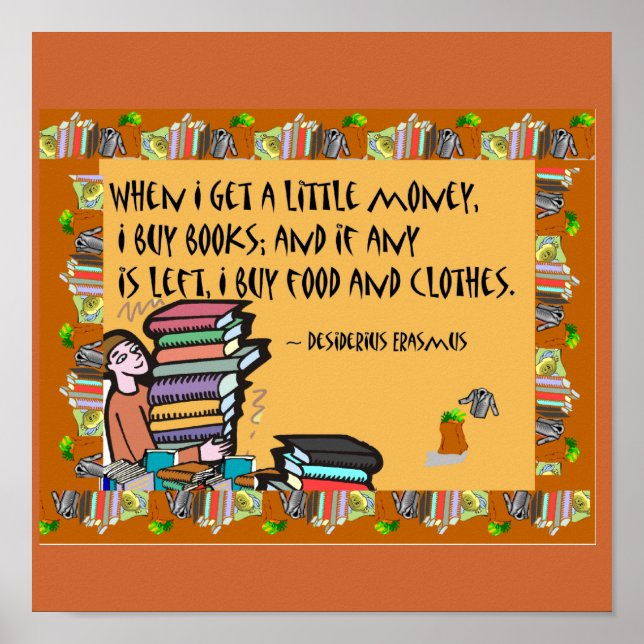 Poster Quand je reçois un peu d'argent (Devant)