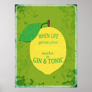 Poster Quand la vie vous donne des citrons