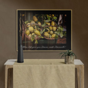 Poster Quand La Vie Vous Donne Des Citrons Font Du Limonc