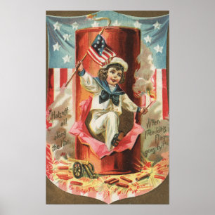 Poster Quand le drapeau de la liberté passe