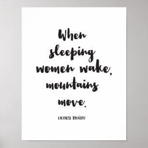 Poster Quand les femmes de sommeil se réveillent, les