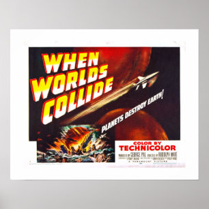 Poster Quand les mondes se heurtent 2