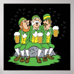 Poster Quand Les Yeux Irlandais Sourient
