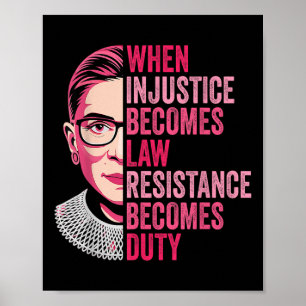 Poster Quand l'injustice devient loi, la résistance devie