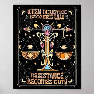 Poster Quand l'injustice devient loi, la résistance devie