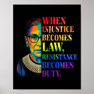 Poster Quand l'injustice devient loi, la résistance devie