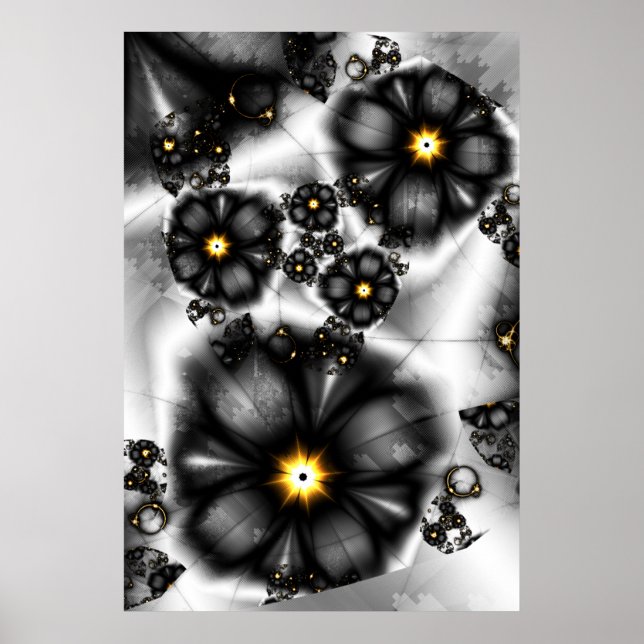 Poster Quand L'Or Se Transforme En Gris (Devant)