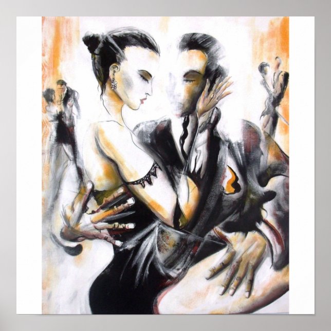 Poster Quand Tango rencontre la peinture (Devant)