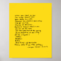 quand vous commencez à sentir que les choses devra