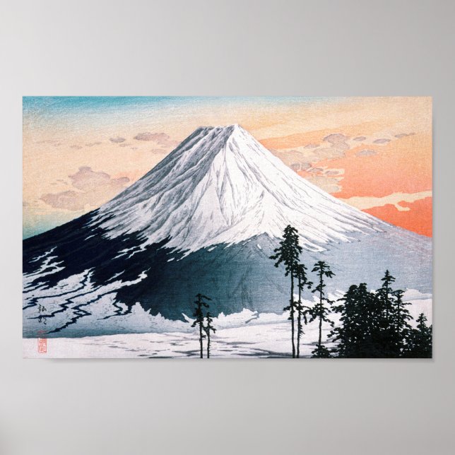 Poster Quartier de Katsuyama par Hiroaki Takahashi (Devant)