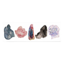 Poster quartz aquarelle