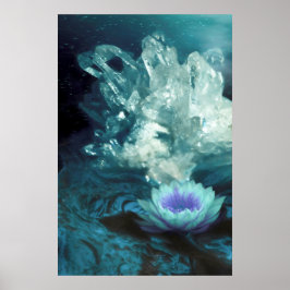 POSTER QUARTZ CRYSTAL