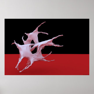 Poster Quatre chevaux