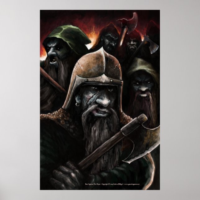 Poster Quatre contre l'affiche Abyss (Devant)