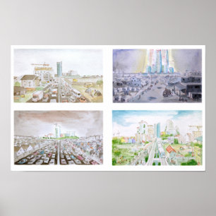 Poster Quatre Futurs