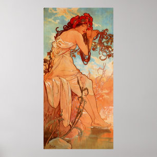 Poster Quatre saisons été