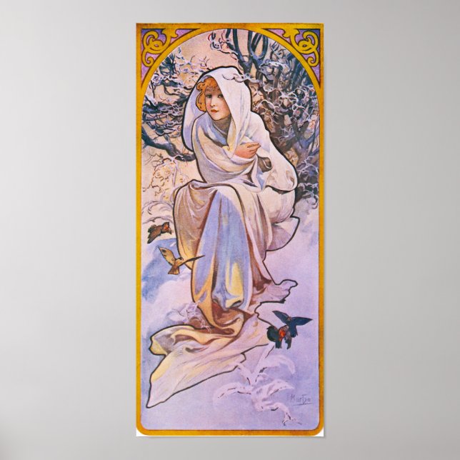 Poster Quatre saisons - Hiver (Devant)