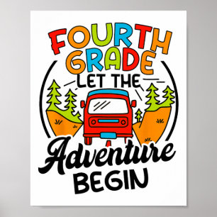 Poster Quatrième année Premier jour de 4e année, que l'av