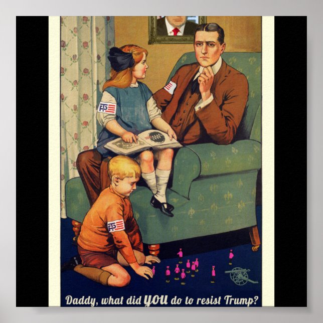 Poster Qu'avez-vous fait pour résister à la contestation  (Devant)