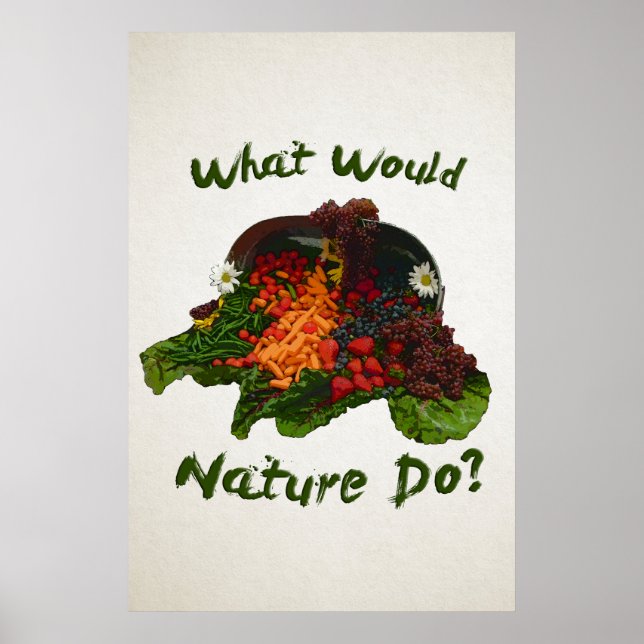 Poster Que ferait la nature (Devant)