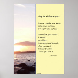 Poster Que la sagesse soit à vous...