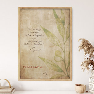 Poster Que le Seigneur vous bénisse et vous garde, Nombre