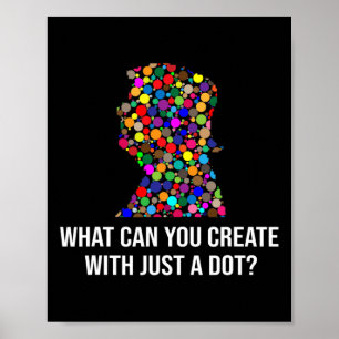 Poster Que pouvez-vous créer avec juste un point drôle Tr