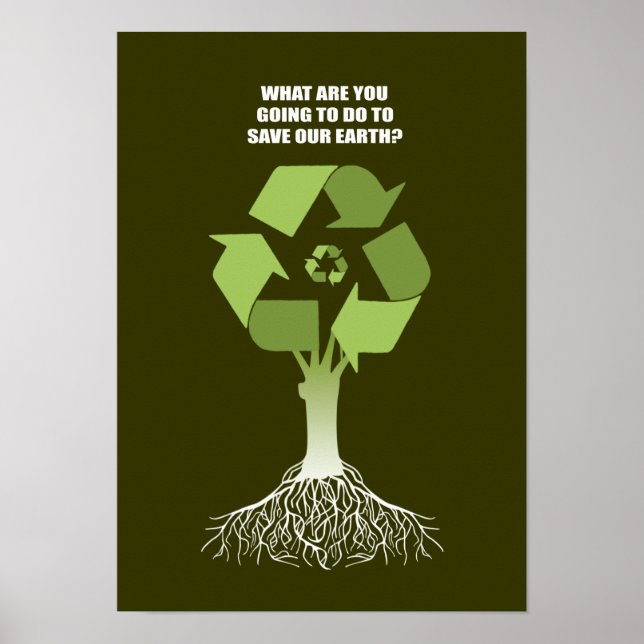 POSTER QUE VAS-TU FAIRE POUR SAUVER LA TERRE ? (Devant)