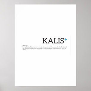 Poster Québec Calisse Juron Joual Humour Français