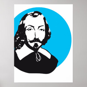 Poster Québec Samuel de Champlain 1608 Nouvelle-France