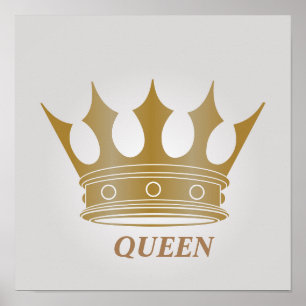 POSTER QUEEN CROWN