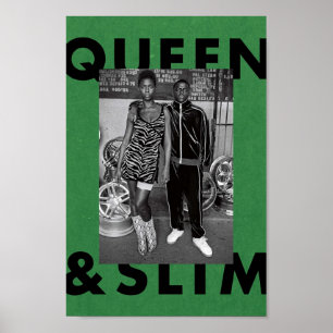 Poster Queen et Slim Green