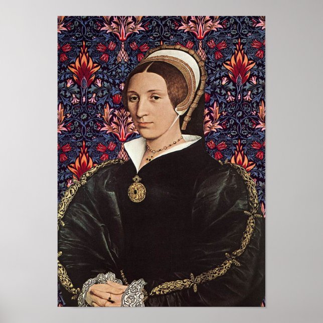 Poster Queen Katherine Howard d'Angleterre Portrait (Devant)