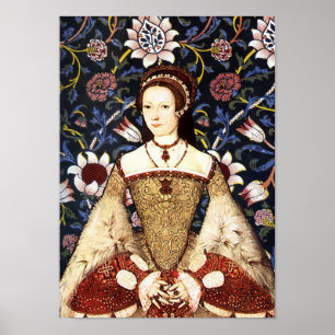Poster Queen Katherine Parr d'Angleterre Portrait