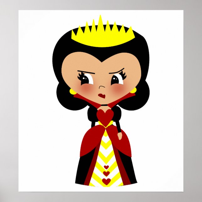 Poster Queen of Hearts - Alice's Adventures in Wonderland (Devant)